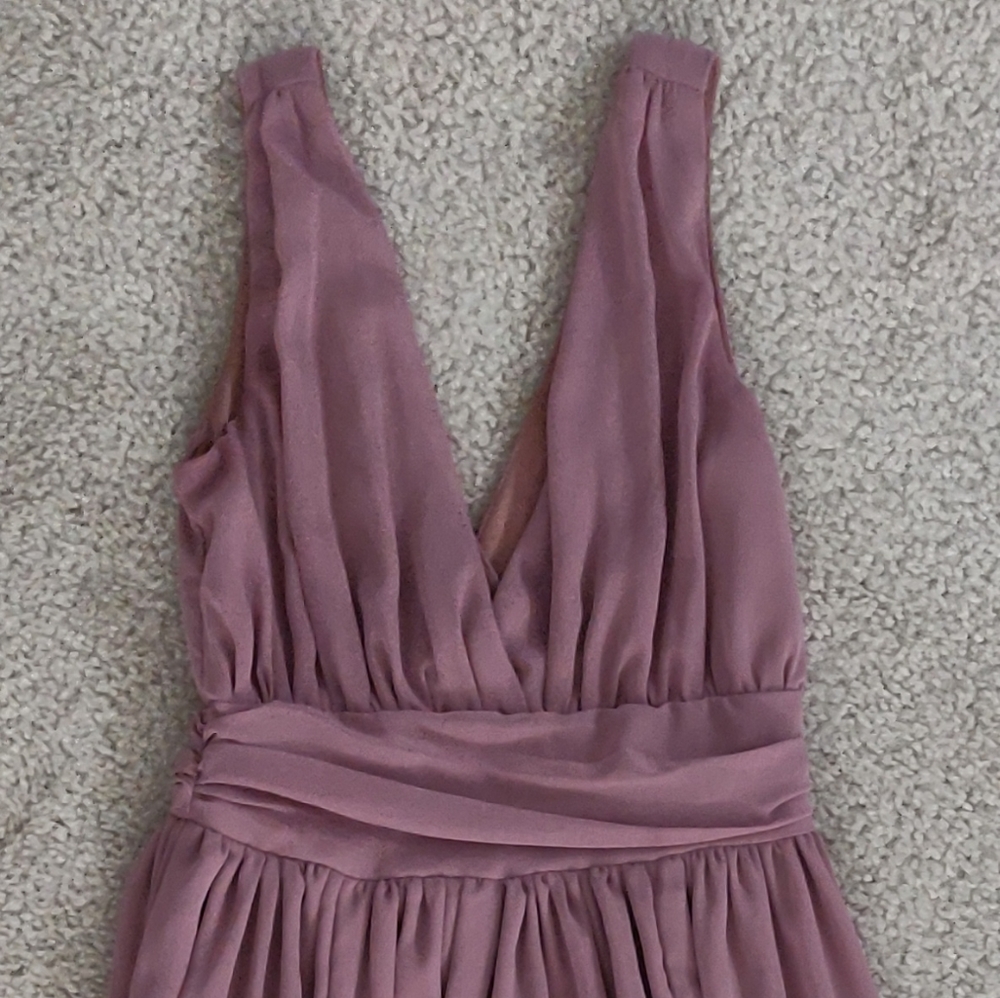 Maxi bridesmaid/wedding dress